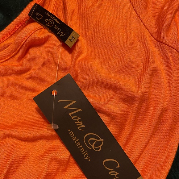 Orange maternity tunic - Picture 2 of 2